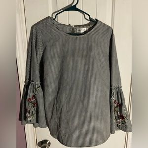 STEM & VINE WOMEN BLOUSE SZM